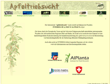 Tablet Screenshot of apfeltriebsucht.info